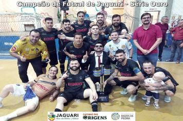 JAGUARI CONHECEU OS CAMPEÕES DO FUTSAL 2023