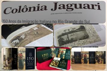 LIVRO DOS 150 ANOS DA IMIGRAÇÃO ITALIANA COM CAPÍTULOS SOBRE JAGUARI SERÁ LANÇADO NA ITÁLIA