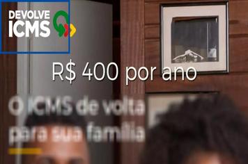 Governo do Estado do Rio Grande do Sul lançou no dia 18/10/2021 o Devolve ICMS, programa que vai devolver parte do tributo pago em parcela mínima fixa para famílias de baixa renda