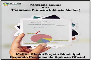 PROGRAMA PRIMEIRA INFÂNCIA MELHOR É ELEITO O MELHOR PROGRAMA MUNICIPAL