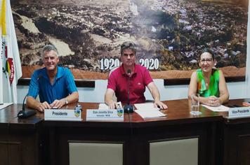 CÂMARA DE VEREADORES REALIZA ELEIÇÃO PARA MESA DIRETORA