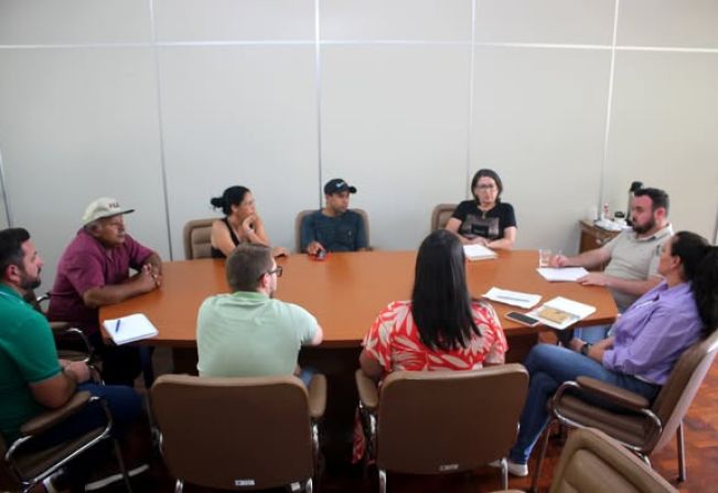 REUNIÃO COM OS RECICLADORES PROFETA DA ECOLOGIA 