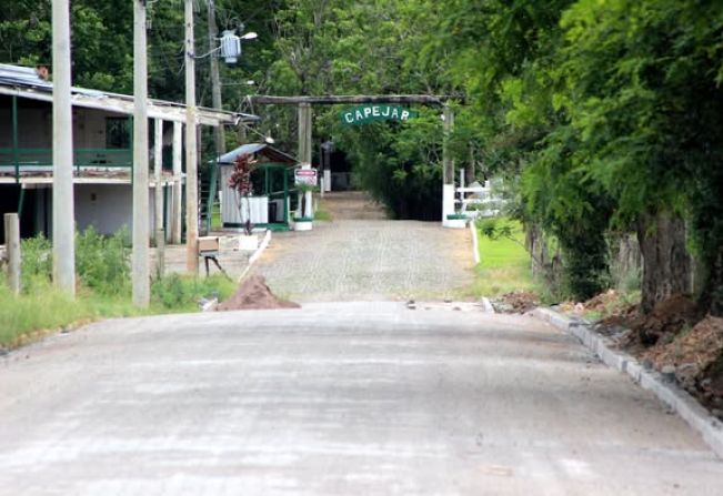 PAVIMENTAÇÃO DA RUA ANTÔNIO ARAÚJO BOIERA: 50% DA OBRA CONCLUÍDA