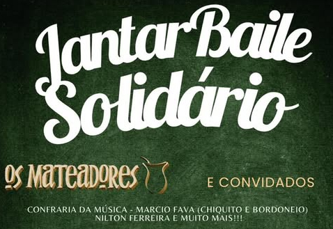 JANTAR BAILE SOLIDÁRIO REÚNE MÚSICA, TRADIÇÃO E SOLIDARIEDADE EM PROL DE JAGUARI