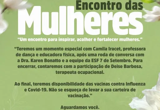  ENCONTRO DAS MULHERES