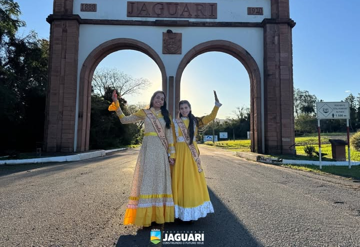 MUNICÍPIO DE JAGUARI DESEJA BOA SORTE ÀS PRENDAS QUE REPRESENTARÃO A CIDADE NA CIRANDA CULTURAL DA 10ª RT