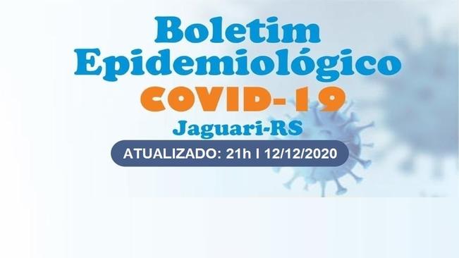 Comitê Estratégico de Saúde de Jaguari para enfrentamento do coronavírus divulga novo boletim nº 189