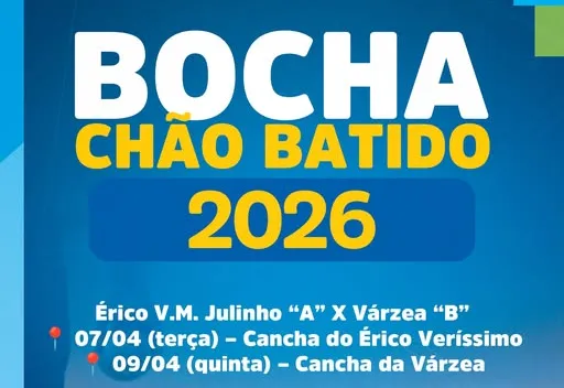 BOCHA CHÃO BATIDO 2026 – GRANDE FINAL