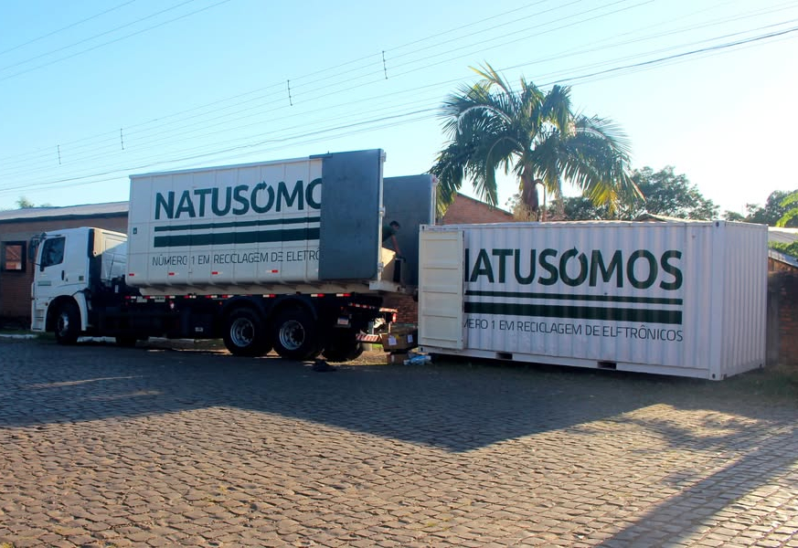 CONTAINER DE MATERIAL ELETRÔNICO: SOLUÇÃO SUSTENTÁVEL PARA JAGUARI 