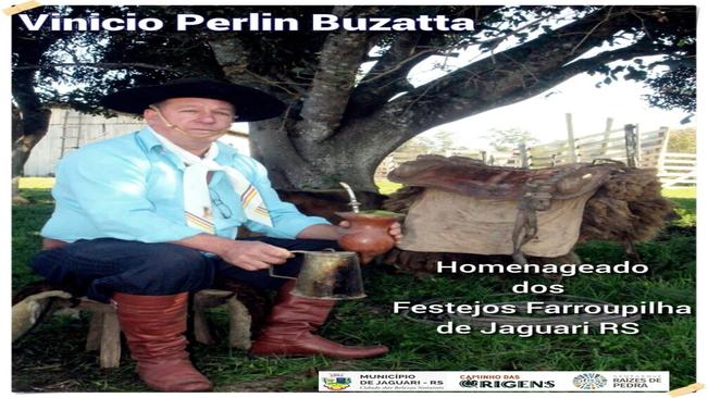 CONHEÇA O HOMENAGEADO DA SEMANA FARROUPILHA DE JAGUARI