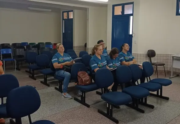 AGENTES COMUNITÁRIAS PARTICIPAM DE CAPACITAÇÃO EM SAÚDE DO TRABALHADOR