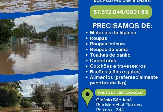 COMUNICADO OFICIAL – DOAÇÕES