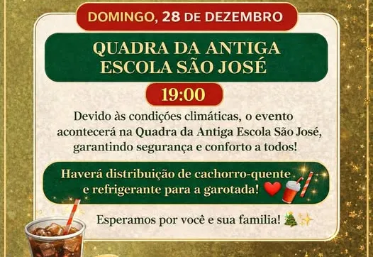 EVENTO CONFIRMADO EM NOVO LOCAL