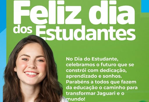 11 DE AGOSTO – DIA DO ESTUDANTE