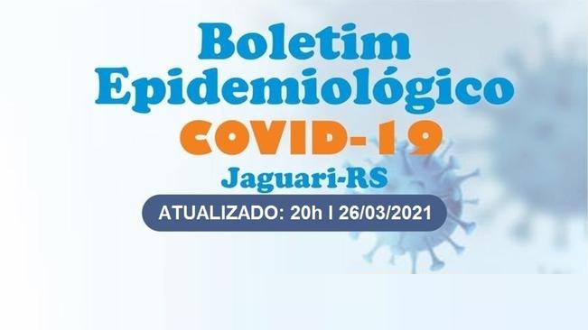 COMITÊ ESTRATÉGICO DE SAÚDE DE JAGUARI PARA ENFRENTAMENTO DO CORONAVÍRUS DIVULGA NOVO BOLETIM nº 285