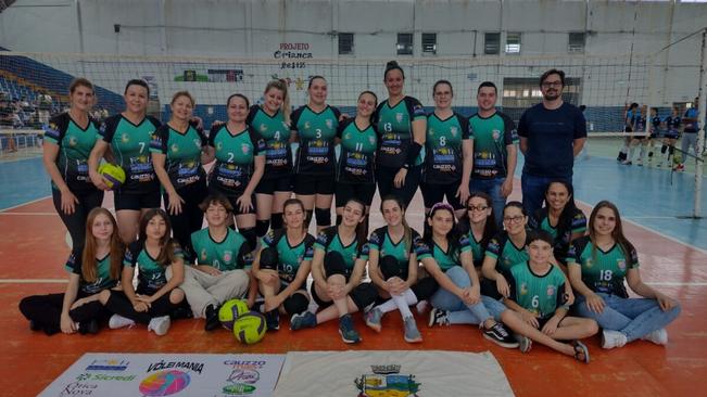 VÔLEI MANIA É VICE-CAMPEÃ