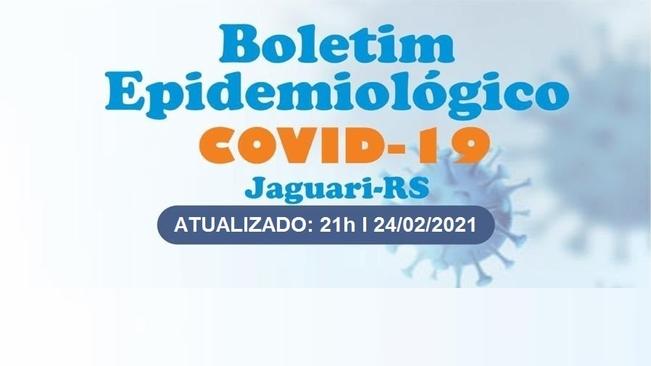 Comitê Estratégico de Saúde de Jaguari para enfrentamento do coronavírus divulga novo boletim nº 256