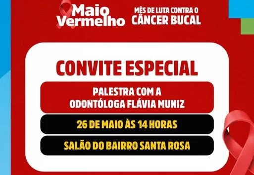  MAIO VERMELHO – PREVENÇÃO É O MELHOR CAMINHO