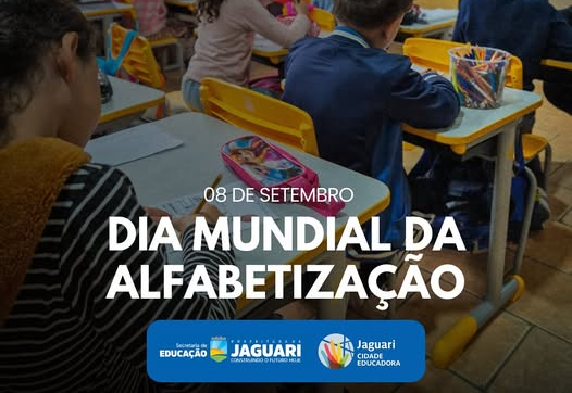 DIA MUNDIAL DA ALFABETIZAÇÃO