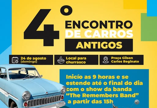 1º GEO DIA, 4º ENCONTRO DE CARROS ANTIGOS E ENCONTRO DE MOTOGRUPOS