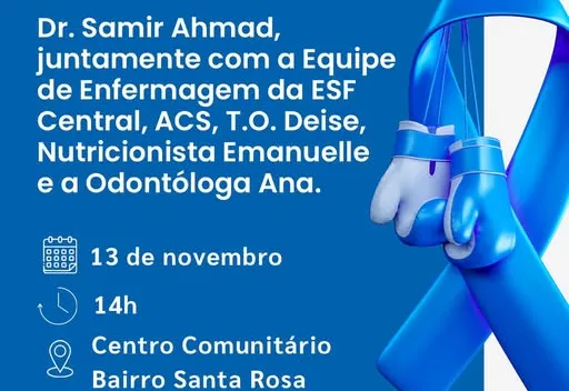 RODA DE CONVERSA – NOVEMBRO AZUL