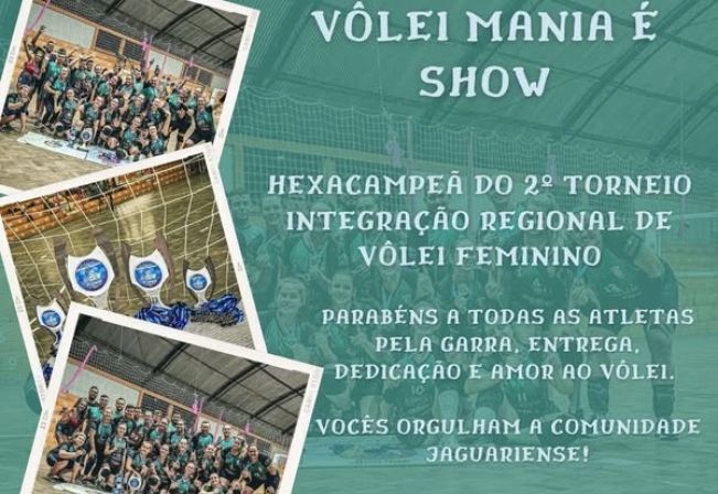 VÔLEI MANIA ENCERRA UM ANO BRILHANTE NAS QUADRAS