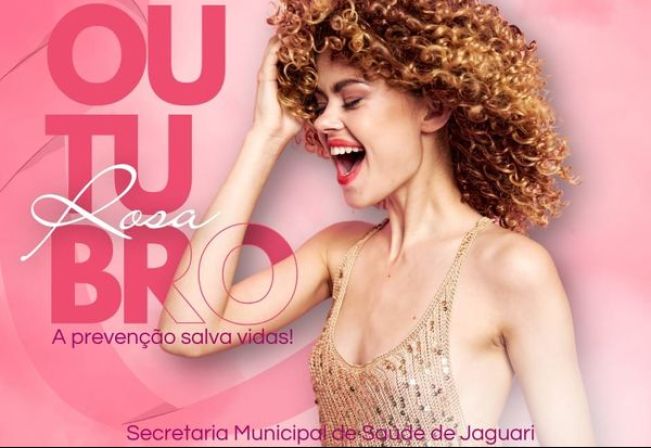 OUTUBRO ROSA: MÊS DE PREVENÇÃO AO CÂNCER DE MAMA