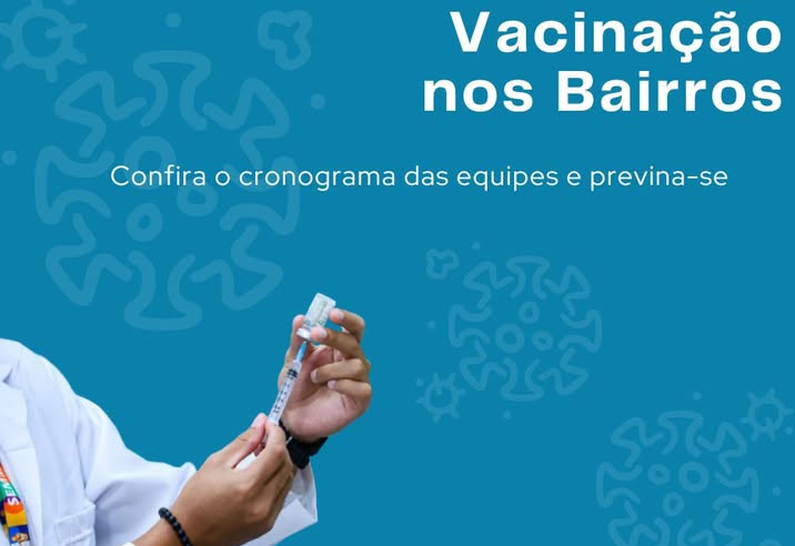 CRONOGRAMA DE VACINAÇÃO CONTRA A GRIPE – 31 DE MAIO (SÁBADO)