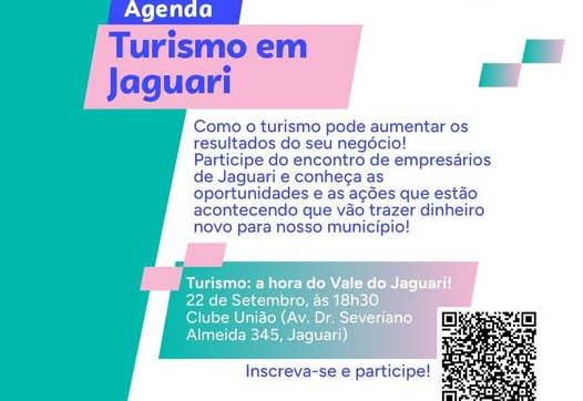 TURISMO: A HORA DO VALE DO JAGUARI