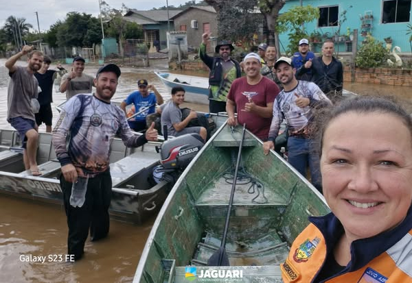 AGRADECIMENTO A TODOS QUE ESTÃO AO LADO DE JAGUARI NESTE MOMENTO DIFÍCIL