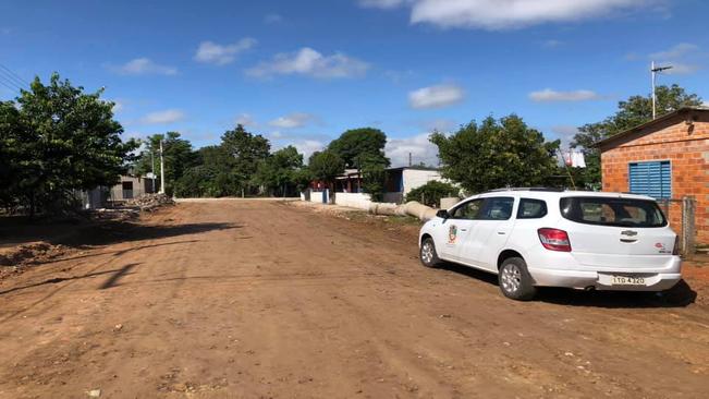 OBRAS DE PAVIMENTAÇÃO E PASSEIO PÚBLICO EM PLENO ANDAMENTO NO BAIRRO CONSOLATA