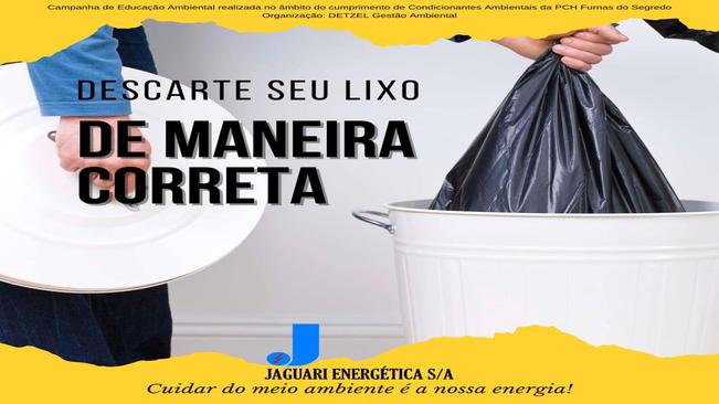 Você sabe como descartar de maneira correta o lixo que produz em casa?
