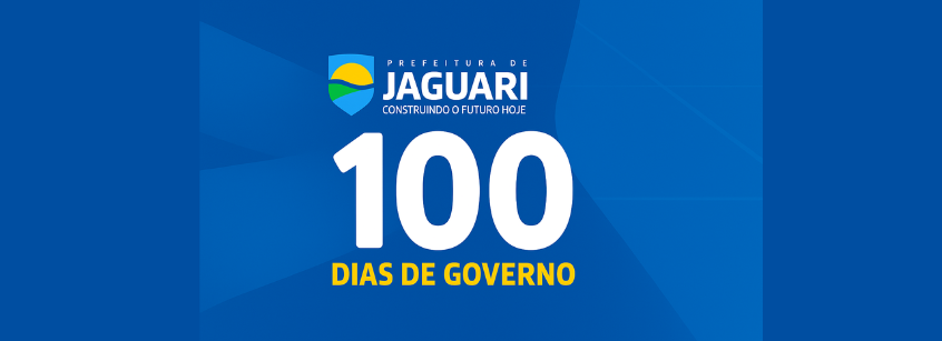 100 DIAS DE TRABALHO E COMPROMISSO COM A COMUNIDADE