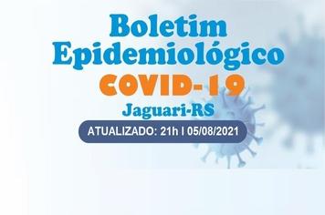 COMITÊ ESTRATÉGICO DE SAÚDE DE JAGUARI PARA ENFRENTAMENTO DO CORONAVÍRUS DIVULGA NOVO BOLETIM nº 404