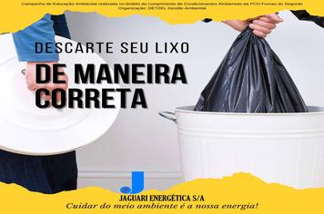 Você sabe como descartar de maneira correta o lixo que produz em casa?