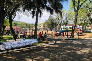 ESCOLA VANDA MARIA DA SILVA PROPORCIONA PIQUENIQUE PARA SUAS CRIANÇAS