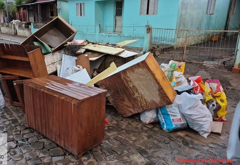 ATUALIZAÇÃO DAS CHEIAS EM JAGUARI – INÍCIO DA LIMPEZA E AVALIAÇÃO DOS PREJUÍZOS