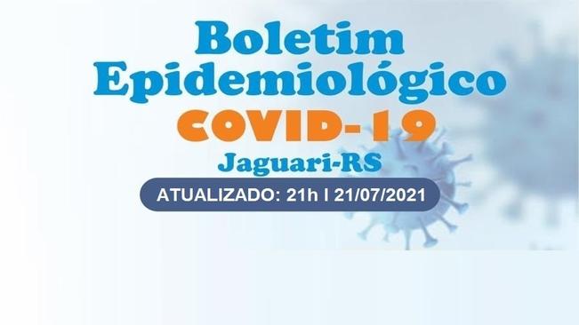 COMITÊ ESTRATÉGICO DE SAÚDE DE JAGUARI PARA ENFRENTAMENTO DO CORONAVÍRUS DIVULGA NOVO BOLETIM nº 392